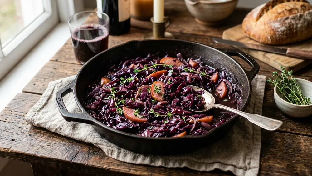 Basic Braised Cabbage