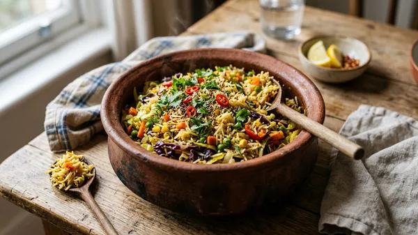 Garlic Herb Infused Rice
