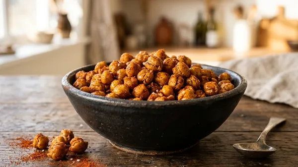 Crispy Roasted Chickpeas