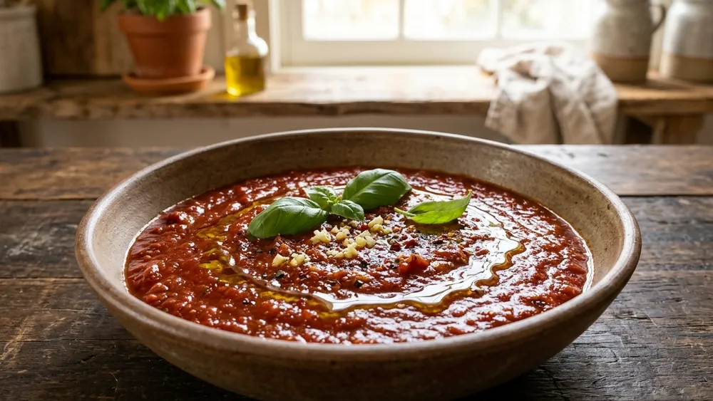 Slow Simmered Pasta Sauce
