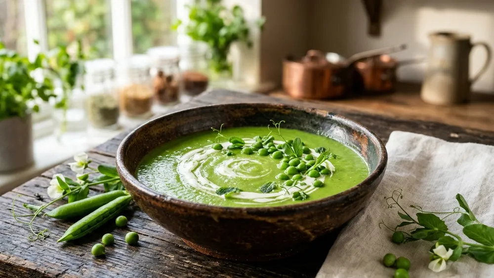 Sweet Pea & Mint Velouté