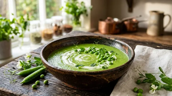 Sweet Pea & Mint Velouté